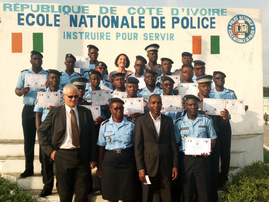 Côte d'Ivoire : 20 agents de police et de gendarmerie formés en dactyloscopie