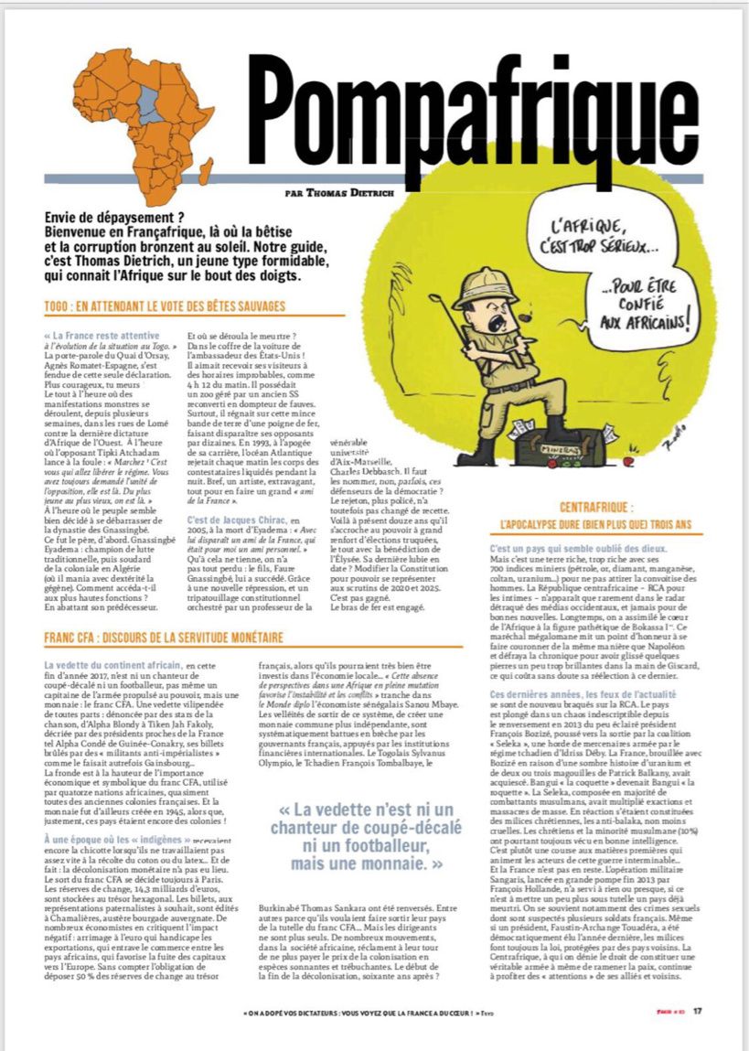 Bienvenue en Françafrique