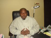 M. Ahmat Mahamat Bachir, ministre de l'intérieur du Tchad.