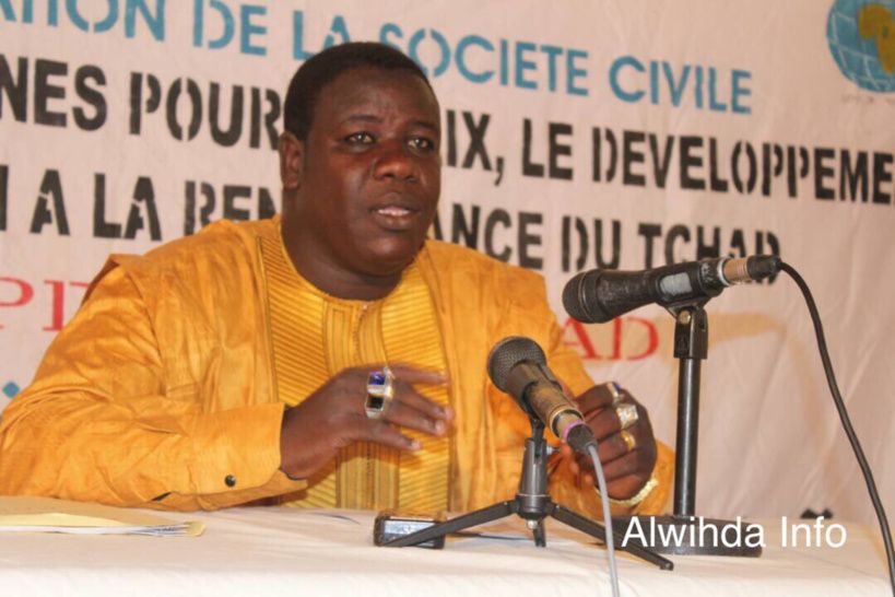 Le président de l'Alliance des Jeunes pour la Paix et de l'Appui à la Renaissance du Tchad (AJPDAR-Tchad), Mahamat El-Mahdi A