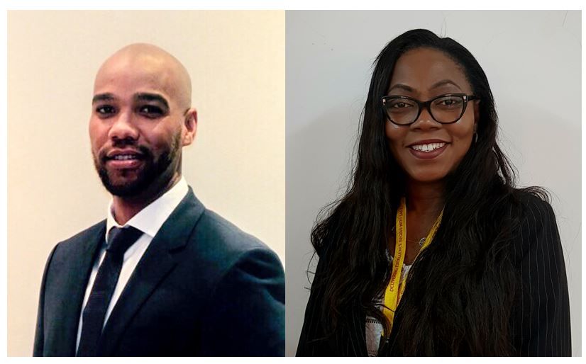 (Gauche) Agnaldo LAICE, Directeur Général pour DHL Global Forwarding au Kenya (Droite) Maureen ADIBUAH, directrice Générale p