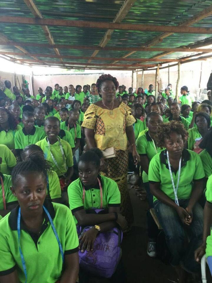 Une vue des apprenants du centre de formation gratuite 