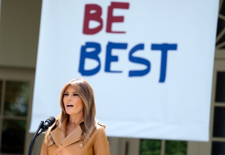 La Première dame Melania Trump a lancé son initiative pour la protection de l’enfance après avoir découvert certains problème