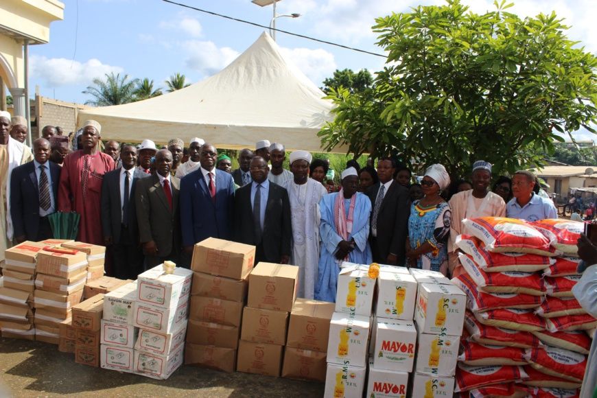 C’est pour la troisième fois que cette cérémonie de remise de dons a été organisée.