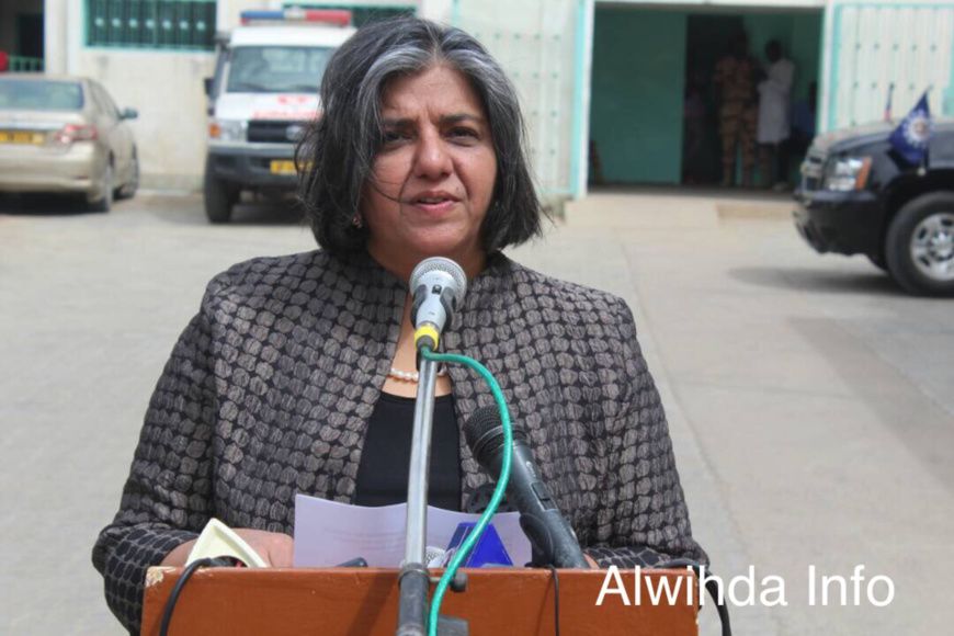 L'Ambassadrice des États-Unis au Tchad, Geeta Pasi. Alwihda Info