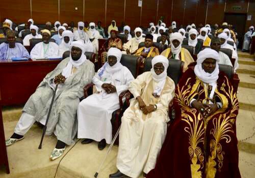 Les chefferies traditionnelles réunies à N'Djamena lors d'un forum le 25 septembre 2018. © DR