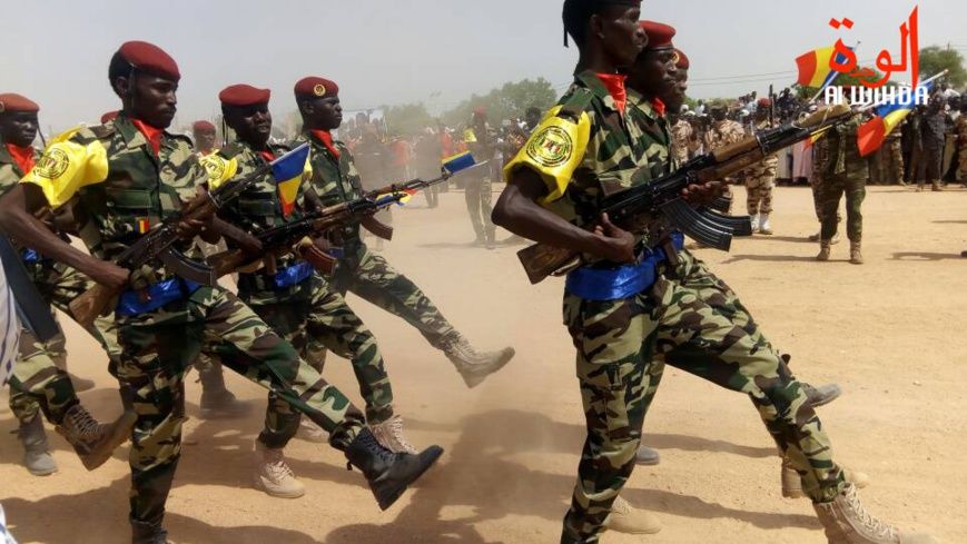 Des militaires lors d'un défilé. © Alwihda Info