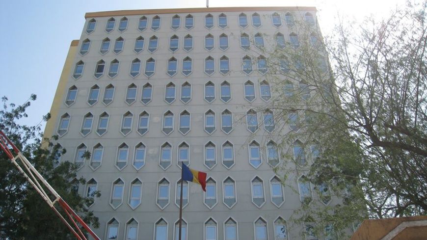 Le bâtiment du ministère de l'Education nationale à N'Djamena. © DR