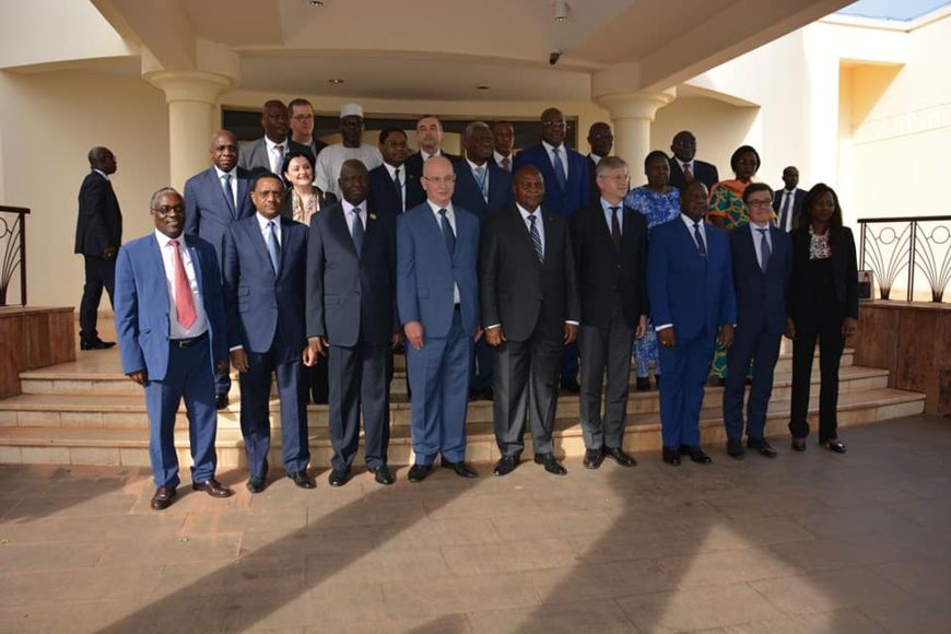 Réunion du Groupe International de Soutien à la RCA. © DR