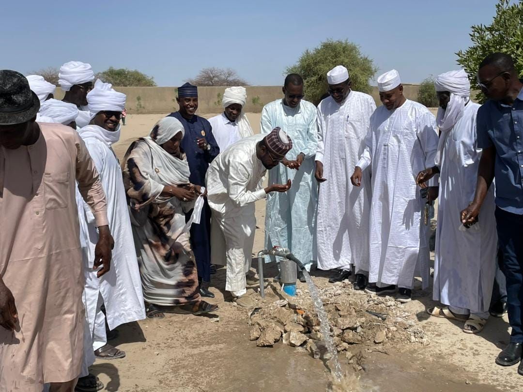 Un mini château d'Eau pour l'école Moussoro Ouest