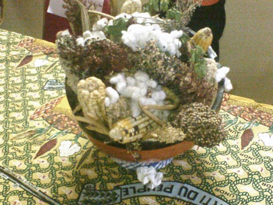 La calebasse, symbole du parti UNDR au Tchad. © Alwihda Info