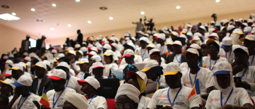 Le forum national de la jeunesse en 2018 à N'Djamena. © DR