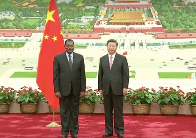 Chine : Xi Jinping reçoit les lettres de créance du nouvel ambassadeur du Tchad. © CCTV