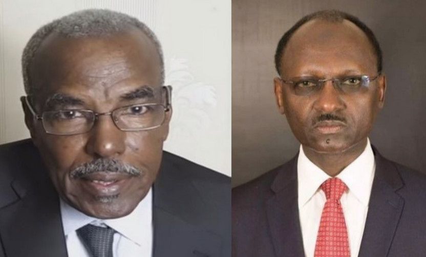 Mahamat Nouri et Abakar Tollimi. © DR