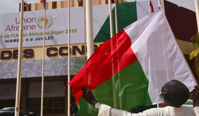 Le Palais des congrès de Niamey, au Niger, accueille le sommet de l’Union africaine du 4 au 8 juillet 2019. ISSOUF SANOGO / A