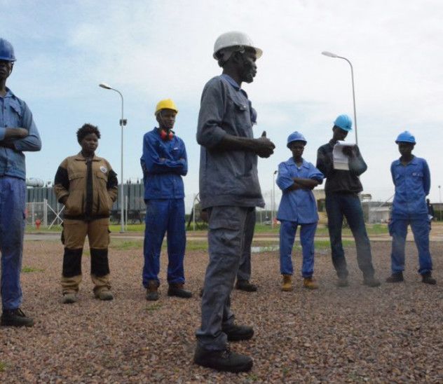 Des agents de la SNE au Tchad. © SNE