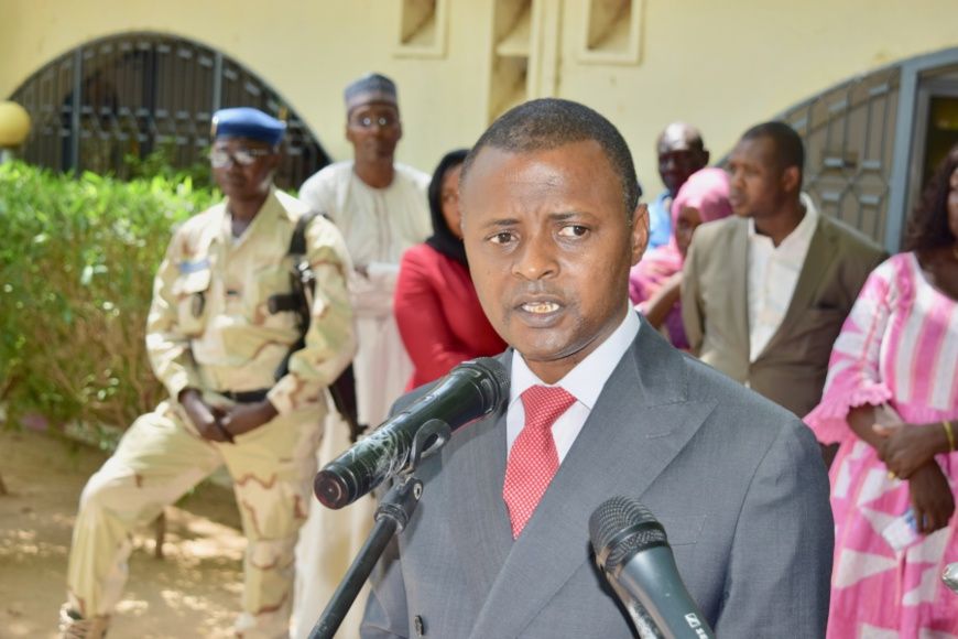 Le ministre des Finances et du Budget, Tahir Hamid Nguilin. © DR/Mfb