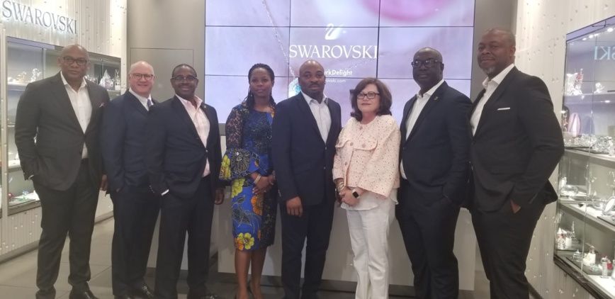 LA CARTE VERVE EST DESORMAIS INTERNATIONALE! G à D: Mitchell Elegbe, fondateur/président-directeur générale Interswitch Group