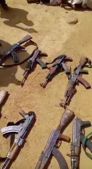 Tchad : de nombreuses kalachnikovs saisies dans des villages à l'Est. © Capture d'écran Alwihda Info