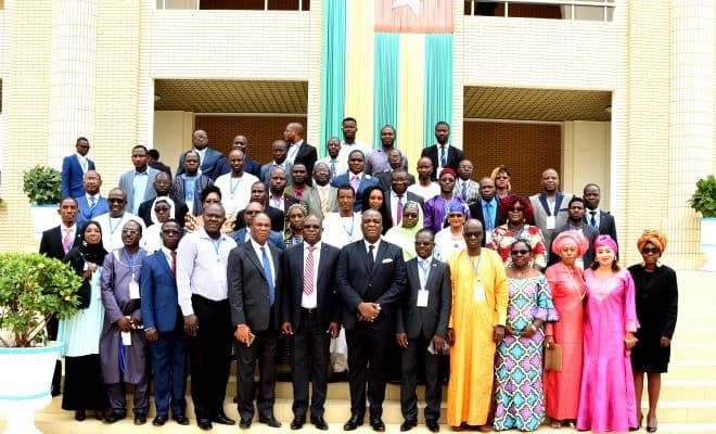 Les participants à la réunion de Lomé. © Togo Presse