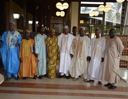 Le nouveau bureau exécutif de l'AJABE.