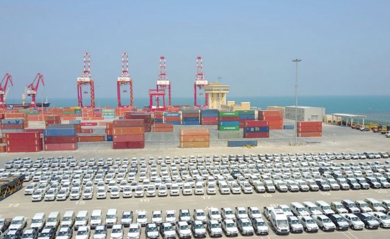 Le port de Djibouti. Illustration. © DR