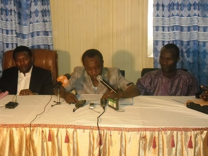 Le Président de l'Association des Jeunes Unis pour la Réconciliation Nationale et le Dévellopement (AJURND), Nassour Charfadi
