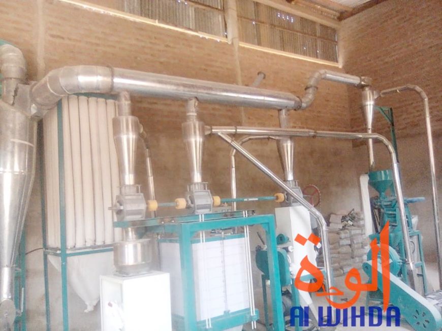 Tchad : à Moundou, trois amis lancent une usine de transformation de maïs. © Alwihda Info