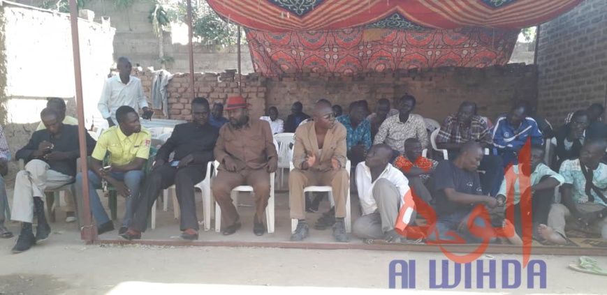 Tchad : le M12R au chevet de la famille de Bonheur Mateyan. © Alwihda Info