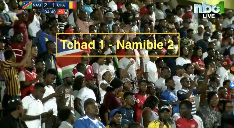 Eliminatoires CAN 2021 : Le Tchad s'incline face à la Namibie à Windhoek