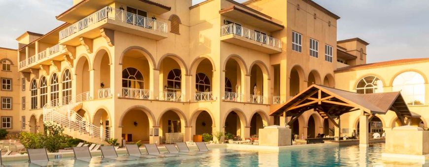 Le Hilton hôtel de N'Djamena. © H.H.