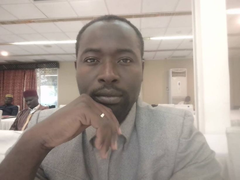 Le président de l'association tchadienne pour la promotion et la défense des droits de l'Homme (ATPDH), Mahamoud Mahamat Ali.