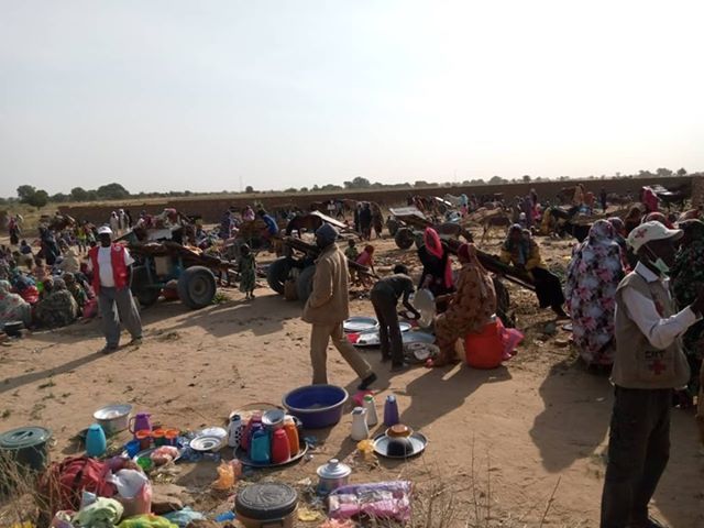 Tchad : des civils affluent à l'Est après les violences à El Geineina, au Soudan. © DR