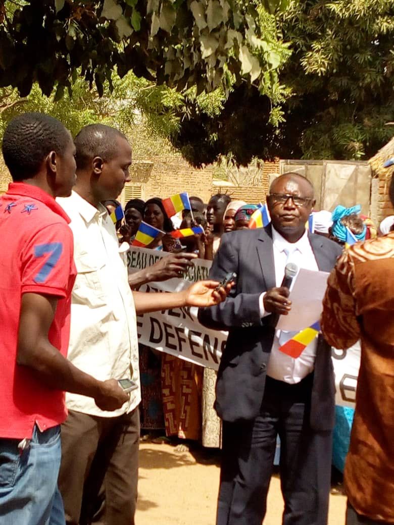 Le président Réseau des associations pour la paix et la cohabitation pacifique du Logone Occidental (RAPCLO), Moussa Alkhali 
