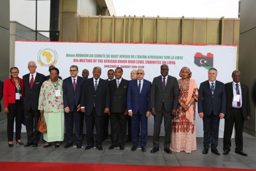 Les chefs d'Etat et de gouvernement présents à Brazzaville