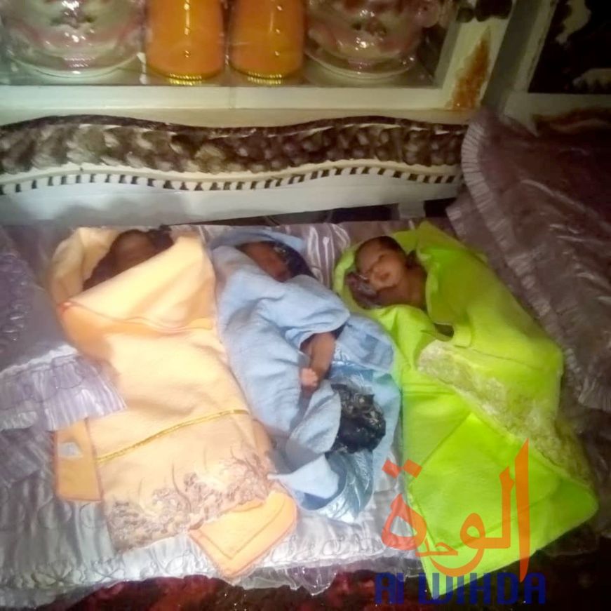 Tchad : la FGC porte assistance à la famille de 3 nouveau-nés à l'Est. © Abba Issa/Alwihda Info