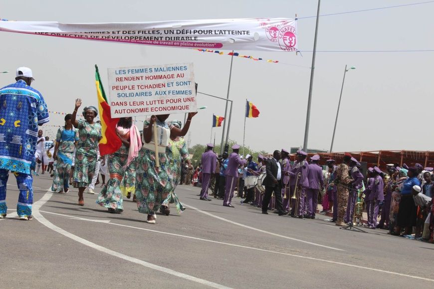Un défilé le 8 mars 2018 à N'Djamena pour la journée internationale de la femme. Illustration. © Alwihda Info