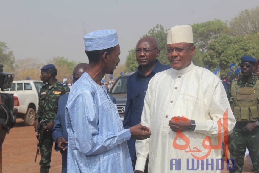 Le gouverneur de la province du Mayo-Kebbi Ouest, Adoum Forteye Amadou, le 26 février 2020. Illustration. © Malick Mahamat/Al