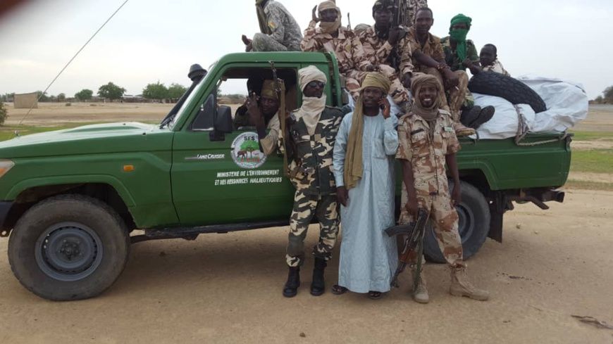 Tchad : un braconnier arrêté près de Djarmaya. © Kabouche