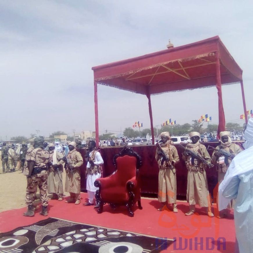 Tchad - Intronisation : le trône du Sultan sous haute sécurité à Abéché. © Abba Issa/Alwihda Info