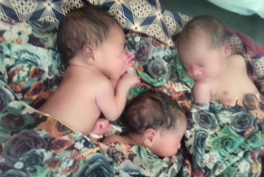 Tchad : une femme donne naissance à des triplés à Abéché. © DR