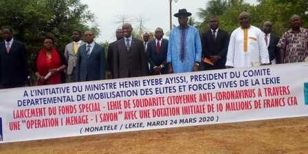 Cette action citoyenne est en droite ligne de l’appel lancé par le président Paul Biya, pour barrer la voie à la propagation 