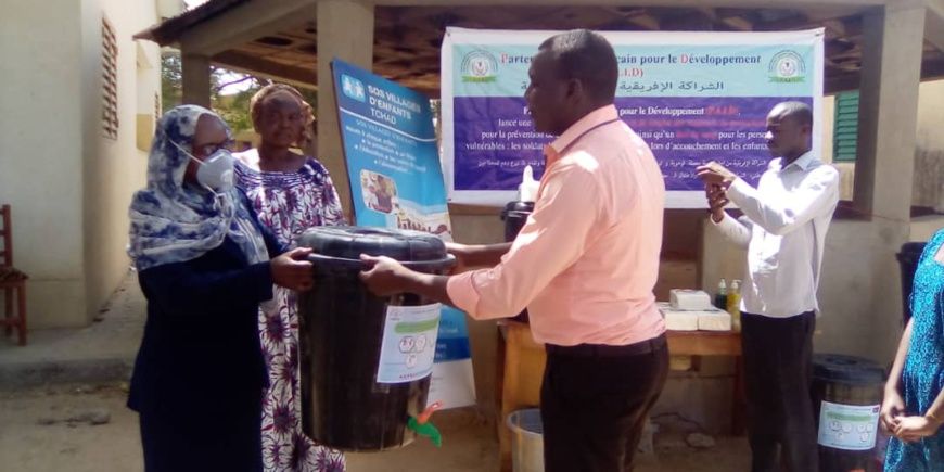 Tchad - Covid-19 : des enfants orphelins s'imprègnent des mesures barrières