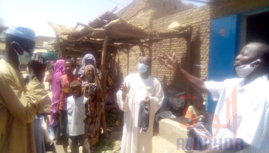 Tchad - Covid-19 : exposées aux risques, les commerçantes sensibilisées à Abéché. © Abba Issa/Alwihda Info