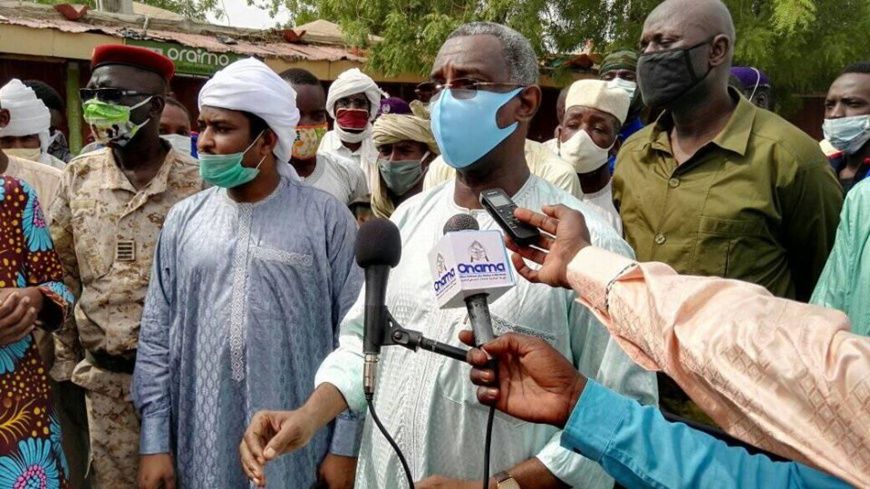 Le maire de la ville de N'Djamena, Saleh Abdelaziz Damane. © DR