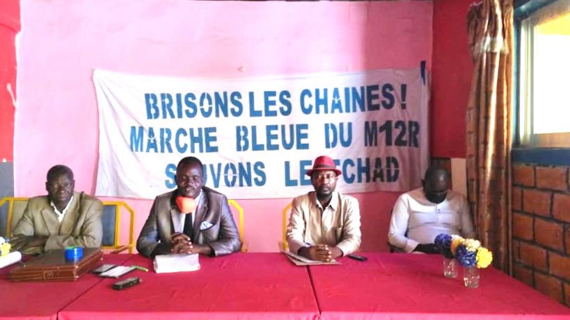 Le porte-parole du M12R, Natoi-Allah Ringar. © Malick Mahamat/Alwihda Info