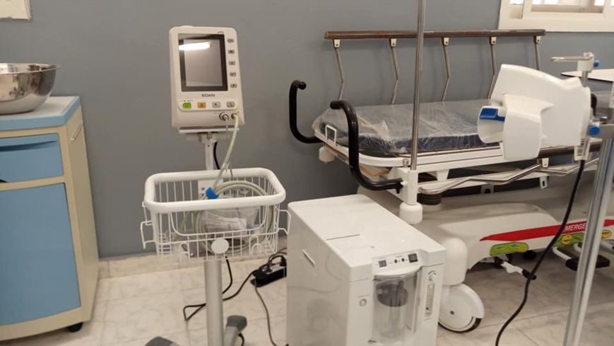 Une chambre de l'hôpital de Farcha au Tchad. © Dr/Min.SP