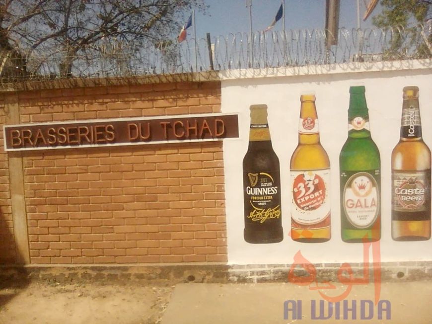 Les Brasseries du Tchad à Moundou. © Golmen Ali/Alwihda Info