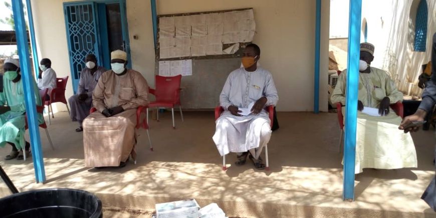 Tchad - Covid-19 : 3ème province la plus touchée, le Guéra reçoit un appui en matériel. © Béchir Badjoury/Alwihda Info
