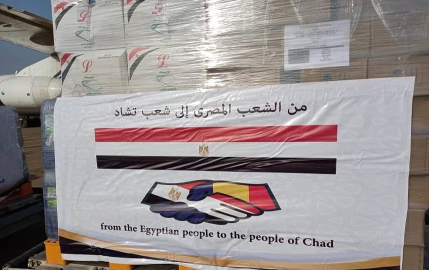 Tchad : le ministère de la santé réceptionne un don d'Égypte. © Min.Santé